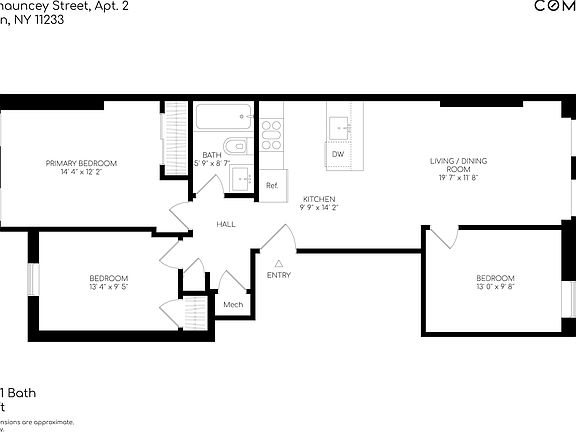 2nd image of 488A Chauncey St Floor 2