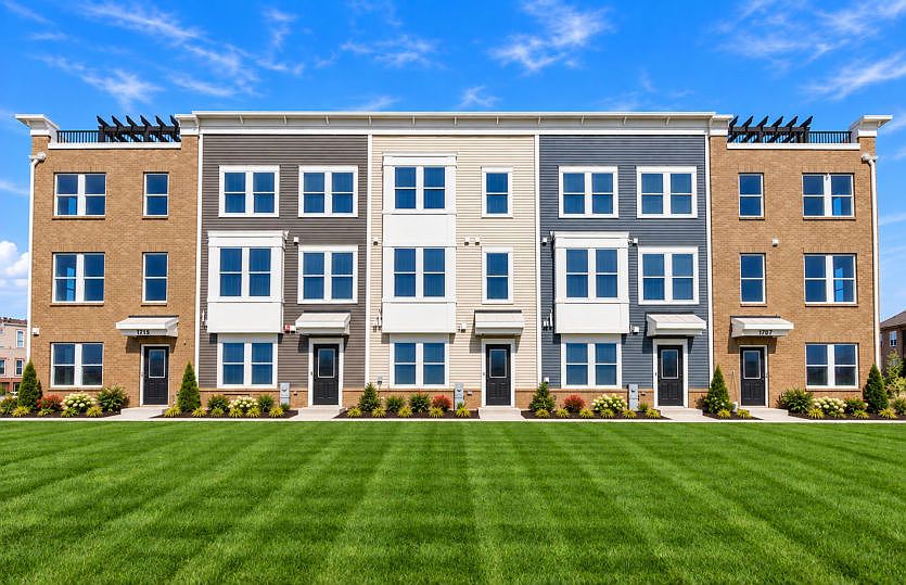Modern Townhome Exterior