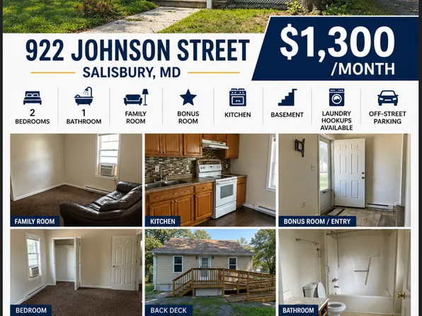 922 Johnson St, Salisbury, MD 21804