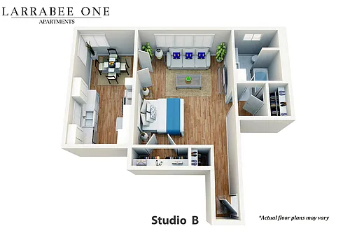 Floor plan Studio