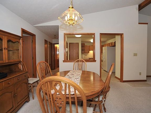 Formal dining room, along with eat-in kitchen.