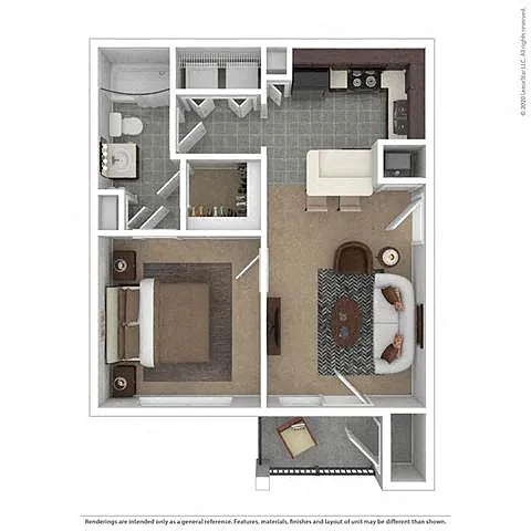 Floor plan Sweet Grass