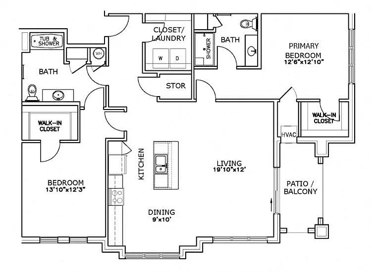 Floor plan C12
