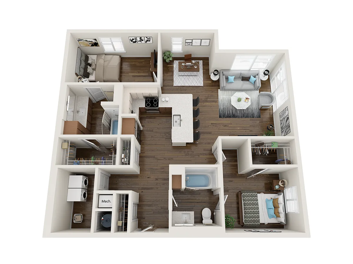 Floor plan B4
