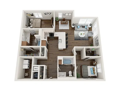 Floor plan B4