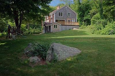 Backyard view from River 