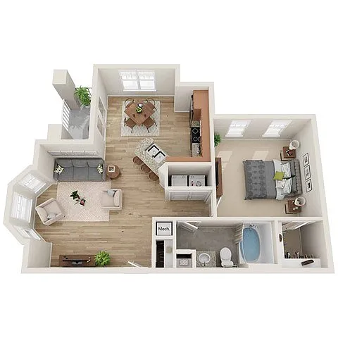 Floor plan A1