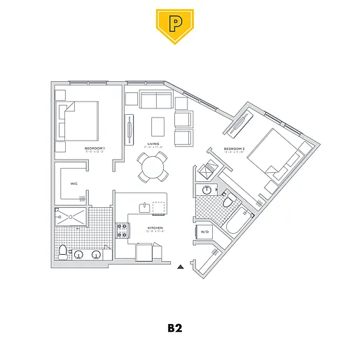 Floor plan B2