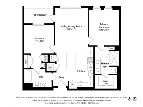 Floor plan 2A-6