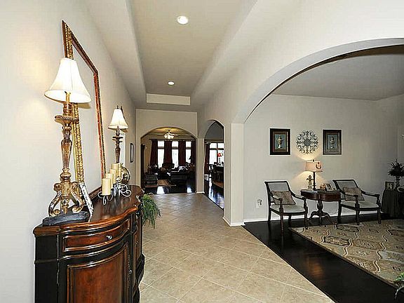 View from front door toward formal living or study area.