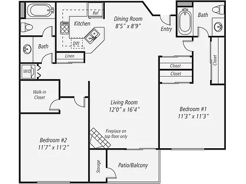 Floor plan B2