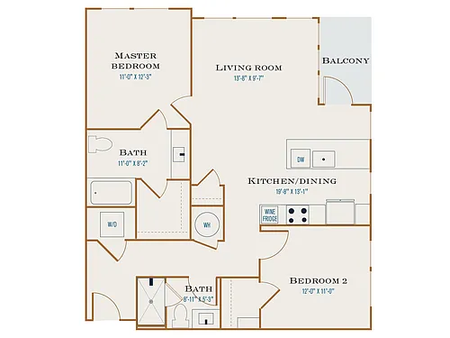 Floor plan B1