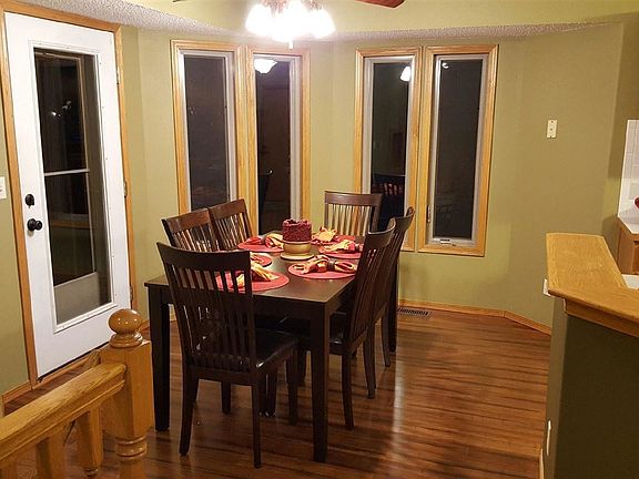 Kitchen fits a large family dining table