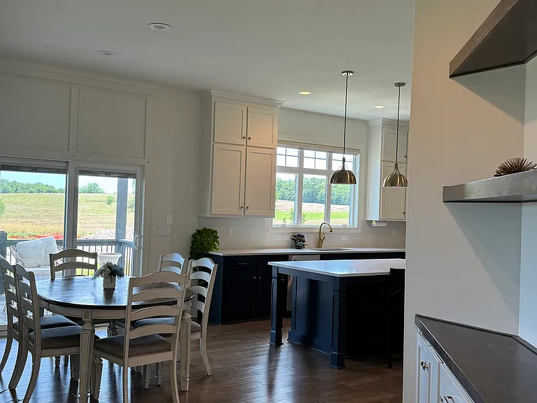 Dining area from hutch
