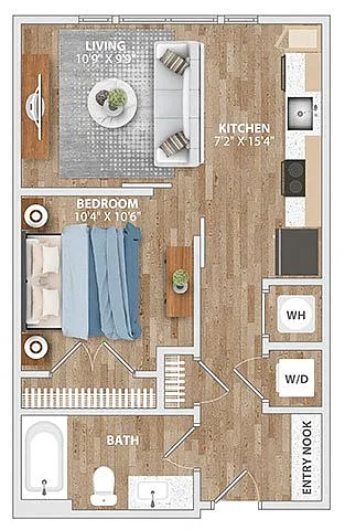 Floor plan A20A