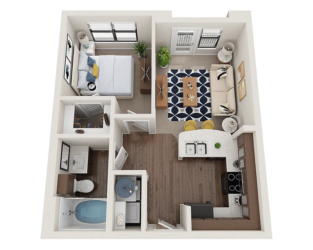 Floor plan A1A
