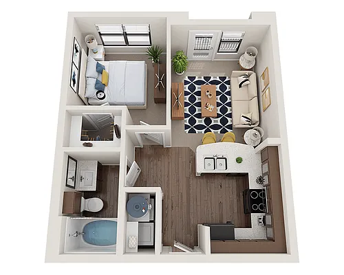 Floor plan A1A