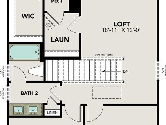 Upper Floor Plan