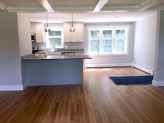 view from Living room to Kitchen