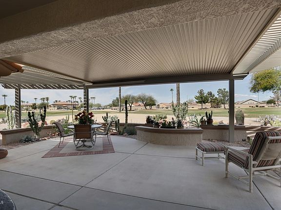 Extremely large covered patio