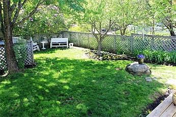 Front yard looking from front door