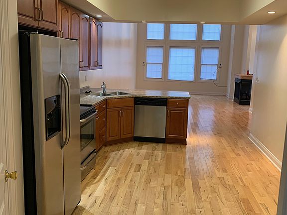 Kitchen and view of dining room.