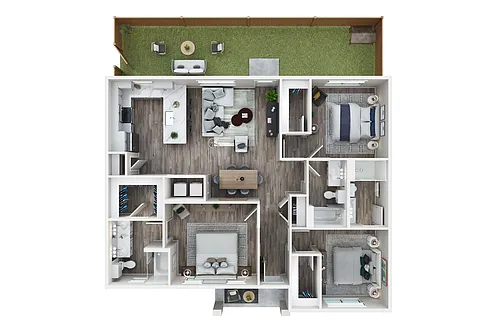 Floor plan C1-Rosy