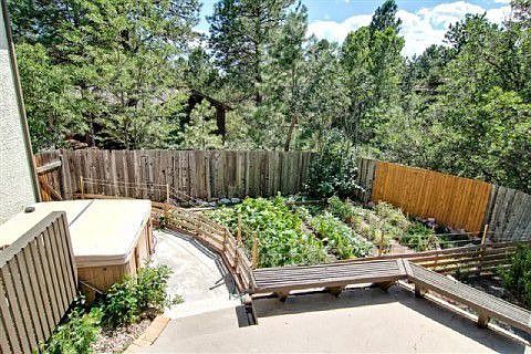 In summer enjoy the vegetable garden!