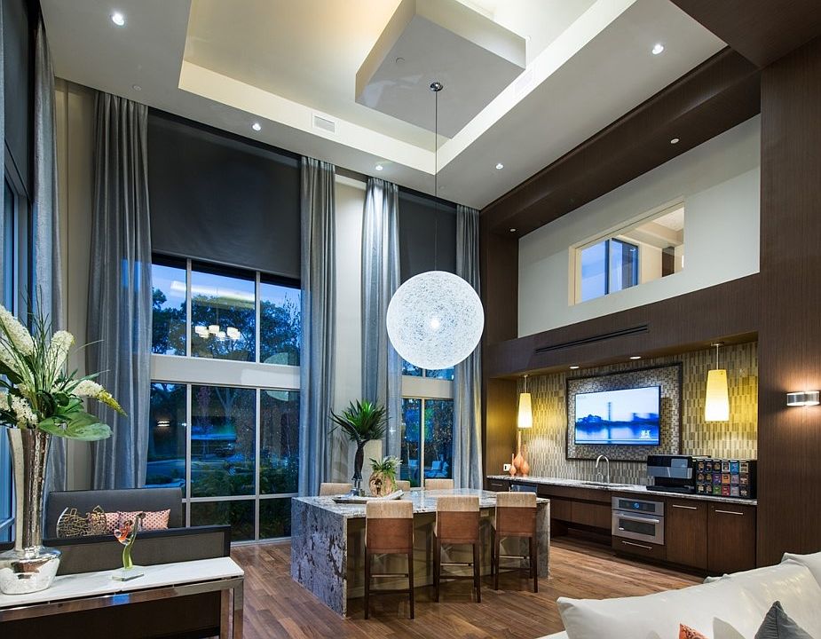 Resident Lounge with Coffee Bar