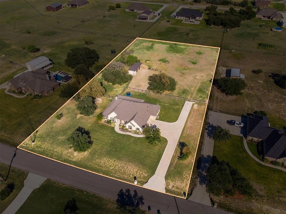 Arial overview of property, 2 acres