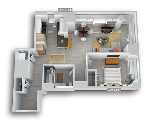 Floor plan A11