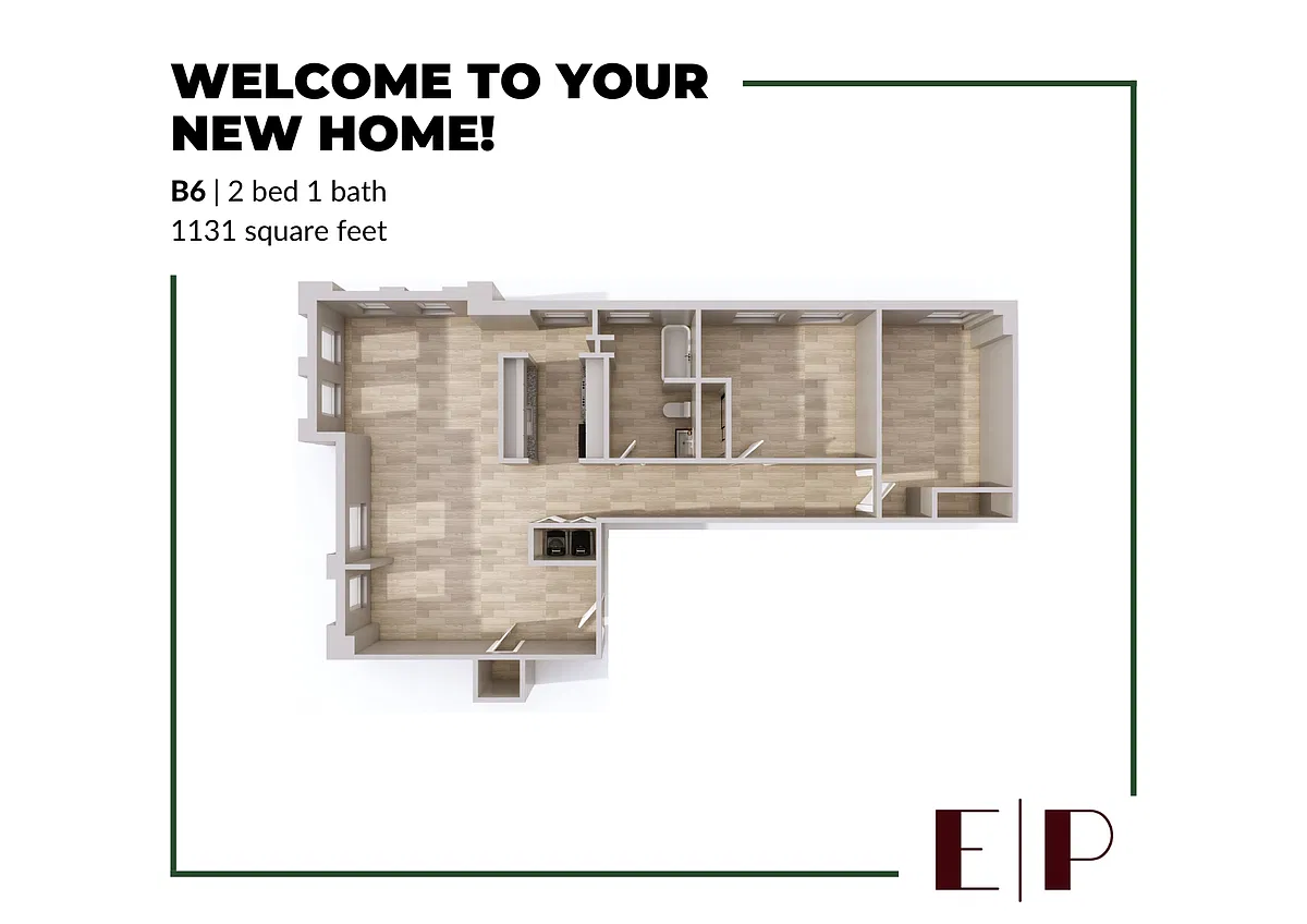 Floor plan B6