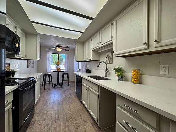 Kitchen, refrigerator included
This is not a furnished rental.
