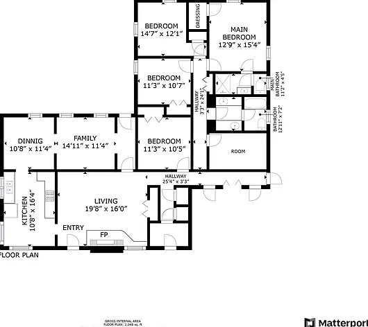 4 bed, 2.0 bath, 1972 sqft, $2,045 — Photo 2