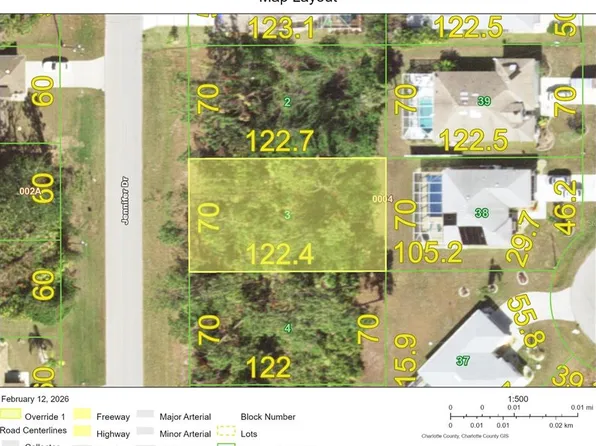 108 Jennifer Dr Lot 3, Rotonda West, FL 33947