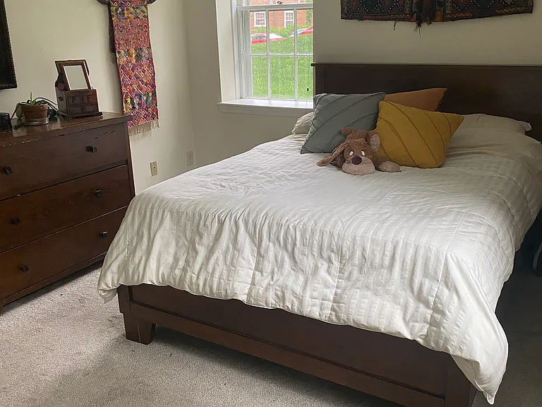 Bedroom on lower level.