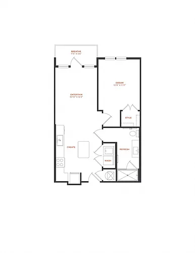 Floor plan A2 - ALT 3