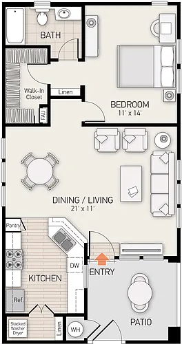Floor plan Plan A