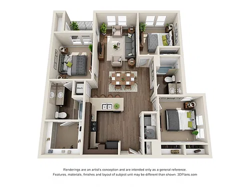 Floor plan C