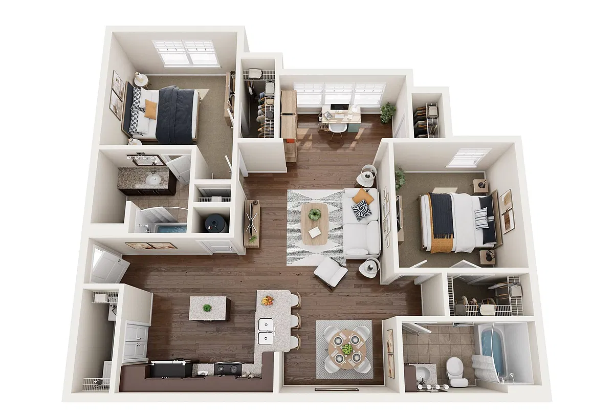 Floor plan B1SR