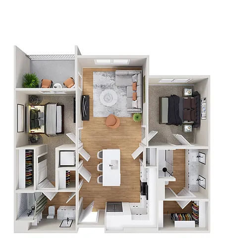 Floor plan B17