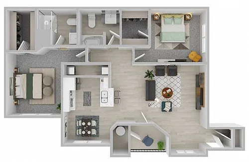 Floor plan The Camden