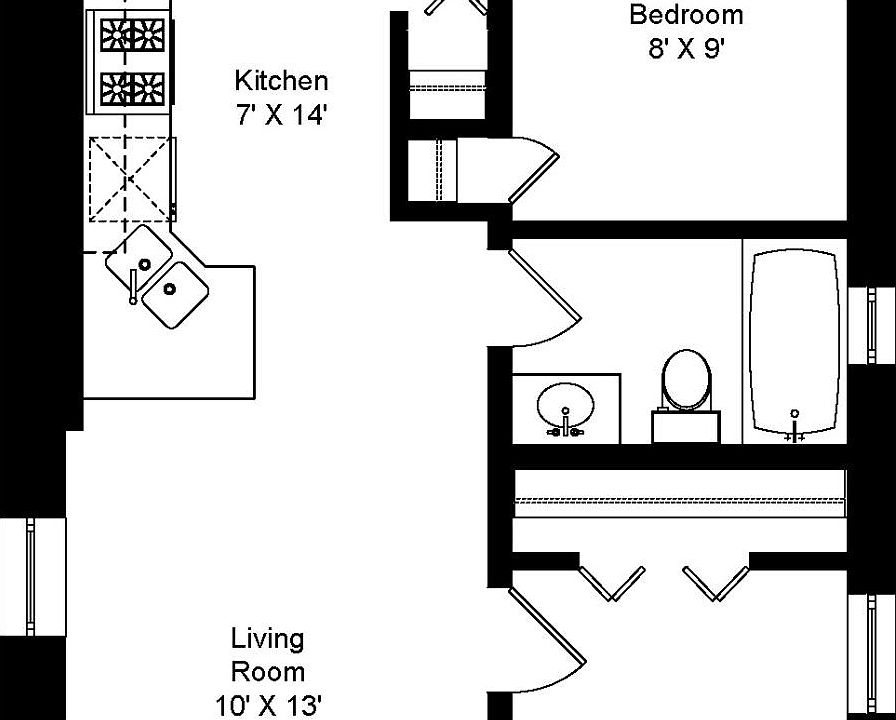 1st image of 1319 W Erie St #1R