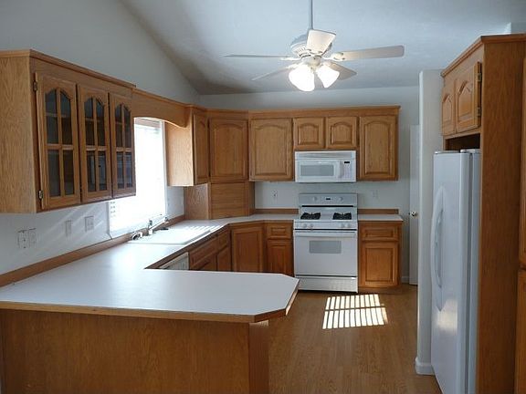 Kitchen with China Cabinetry