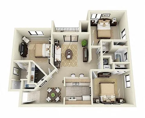 Floor plan C1
