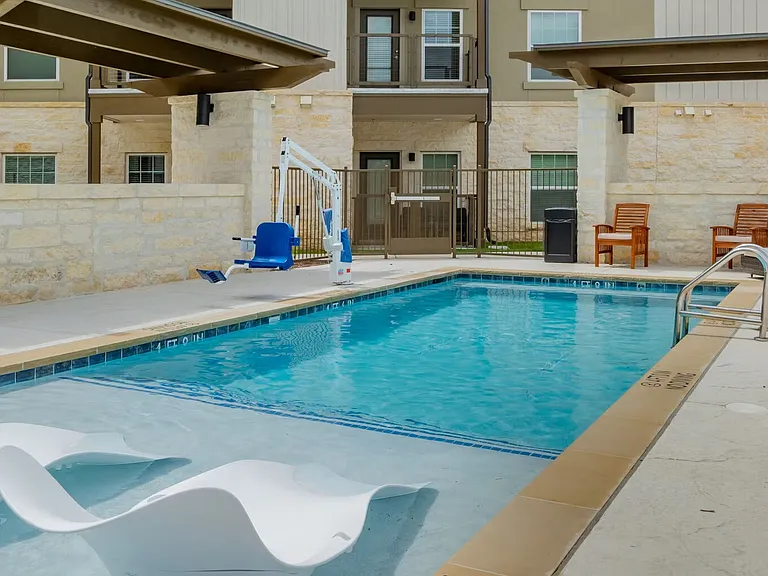 Swimming Pool with Grilling Gazebo