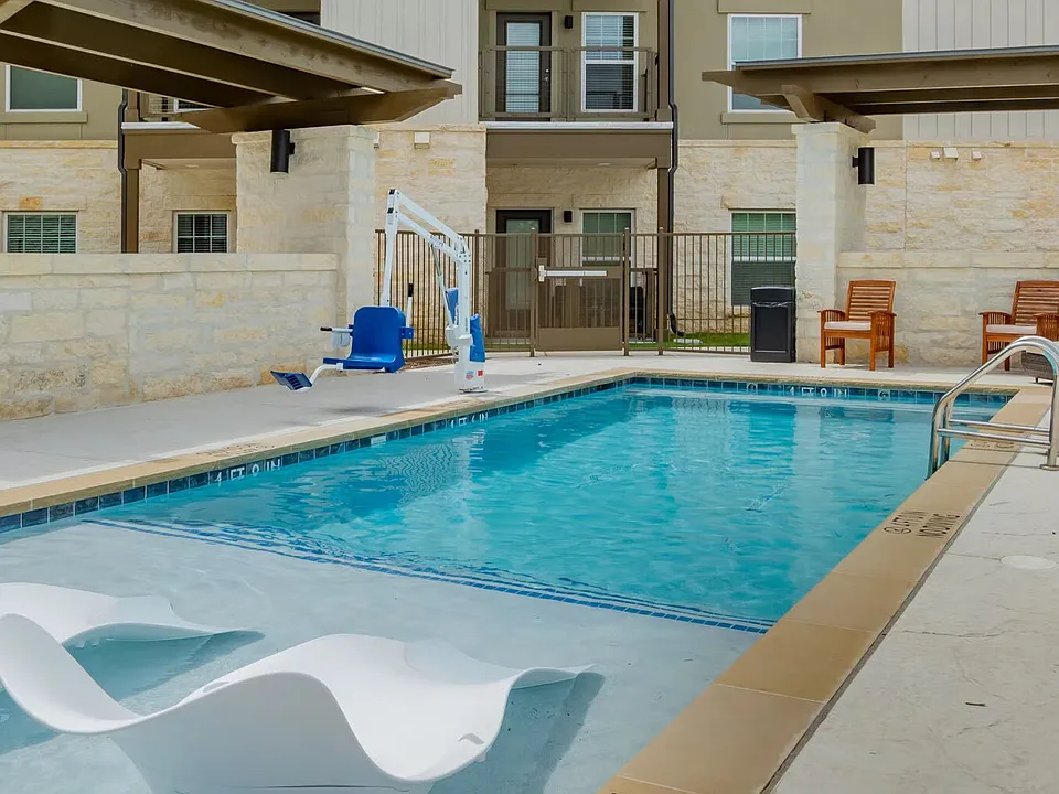 Swimming Pool with Grilling Gazebo
