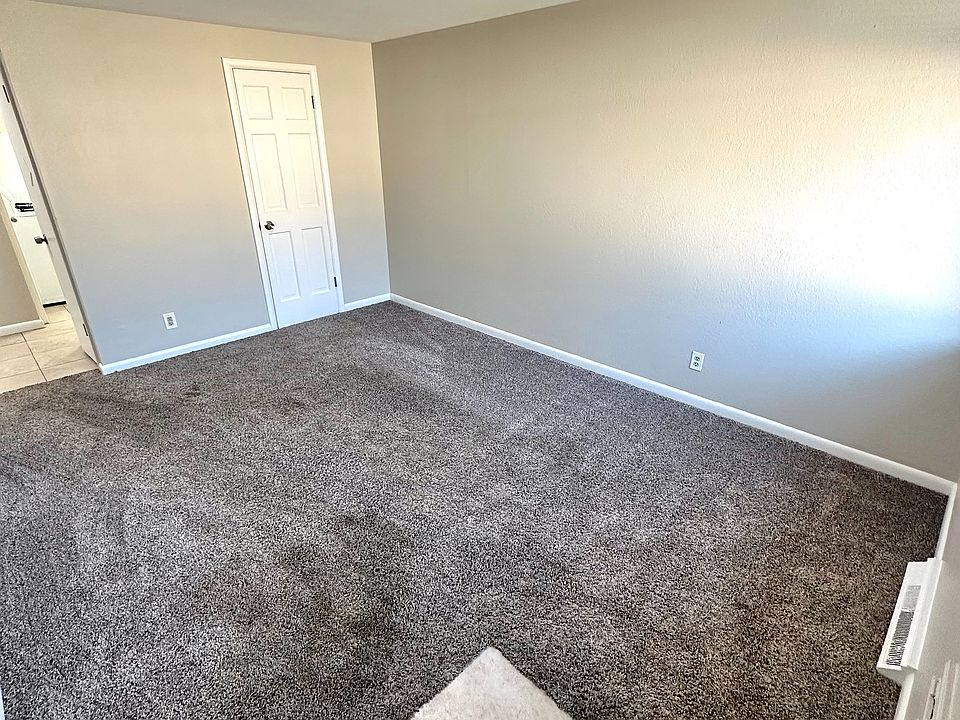 Inviting room with plush carpet, neutral walls, and bright lighting, ideal for a cozy living space.