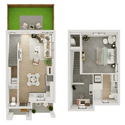 Floor plan A2 + FLEX