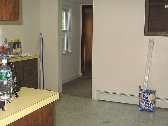 Kitchen toward laundry room